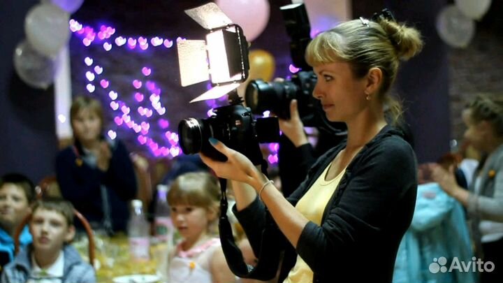 Съёмка на dslr,insta360x4, event DJ, звук