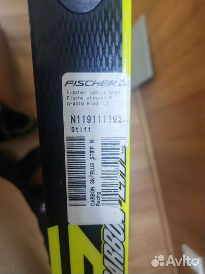 Беговые лыжи fischer carbonlite