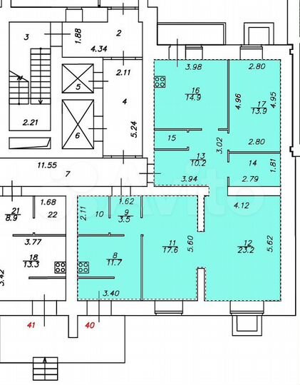 Свободного назначения, 107.4 м²