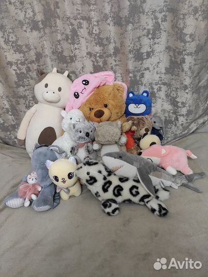 Мягкие игрушки пакетом