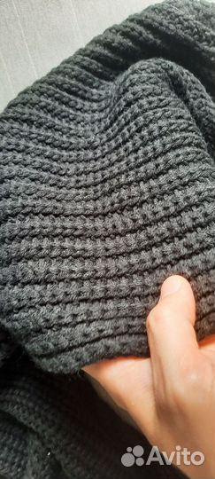 Шарф снуд вязаный объёмный новый