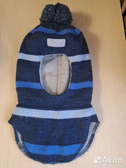 Шапка шлем для мальчика