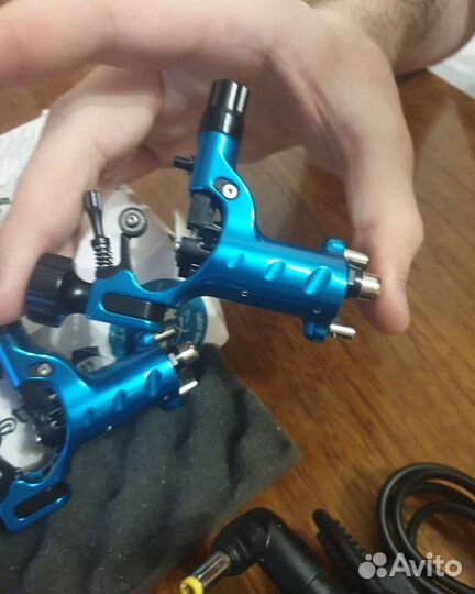 Тату машинка и блок