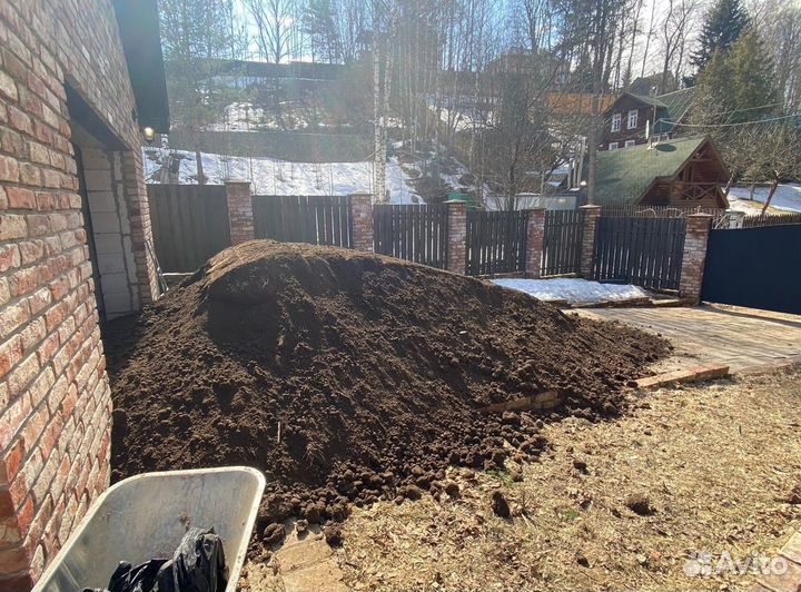 Чернозём. Плодородная Торфогрунт С доставкой