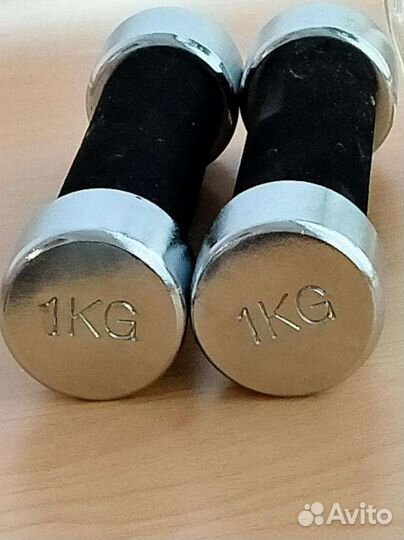 Гантели от 1 до 3 кг