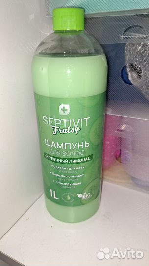 Гель для душа, мыло для рук, шампунь