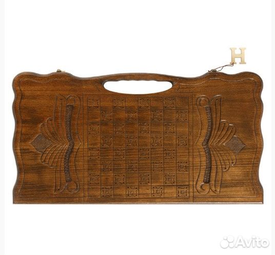 Нарды резные ручной работы Бесконечность 60 см