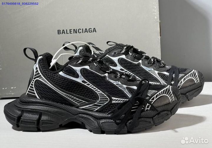 Кроссовки Balenciaga 3xl black-white (Арт.68037)