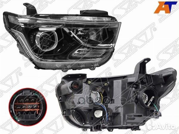 Фара hyundai H1/grand starex 18- RH линза ST-13