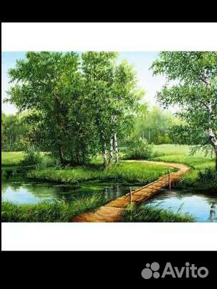 Набор для рукоделия 50*40 картина алмазная мозаика