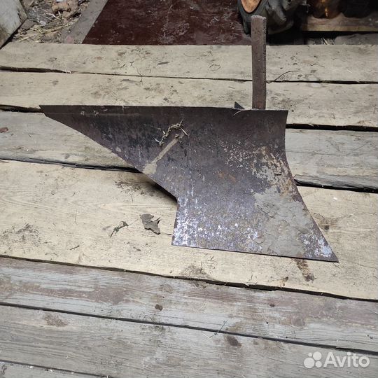 Для мотоблока или лебедки. Продам плуг и лемех