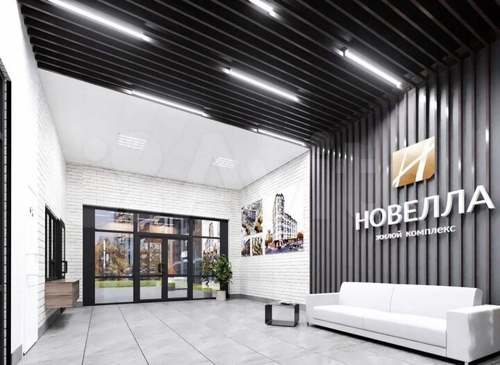 2-к. квартира, 51,3 м², 12/17 эт.