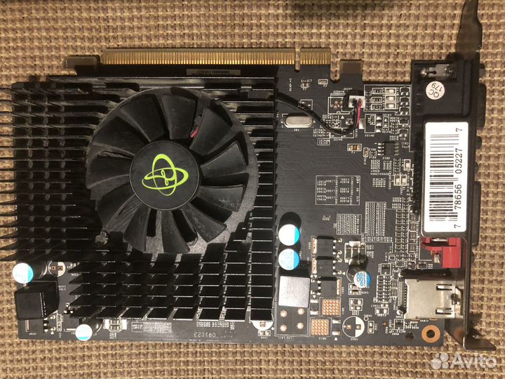 Видеокарта XFX Radeon HD 5550 Объем видеоозу 1 Гб