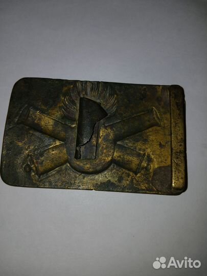 Пряжка гренада на пушках риа