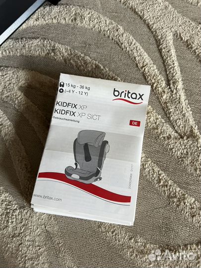 Автомобильное кресло britax Kidfix isofix