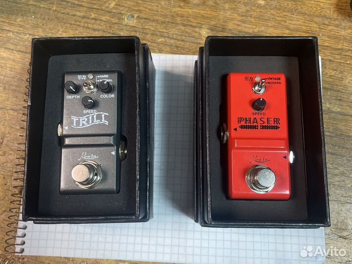 Педали для гитары Trill и Fhaser