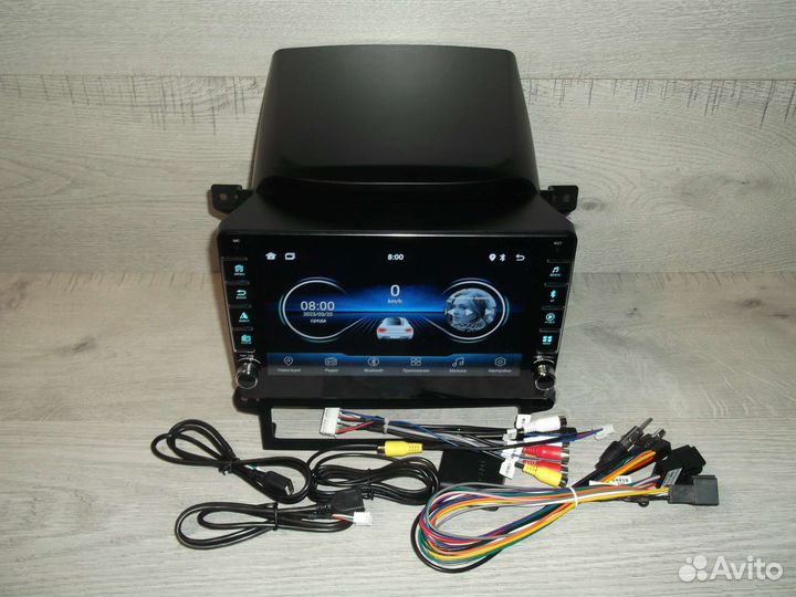 Магнитола Chevrolet Captiva Android крутилки