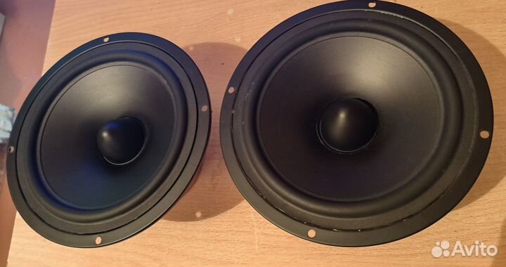 Динамики низкочастотные нч, 18 см., 2 шт