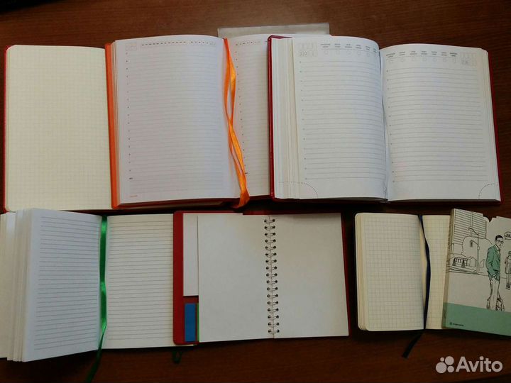 Ежедневники и блокноты для записей