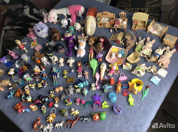 Коллекция детских мелких игрушек