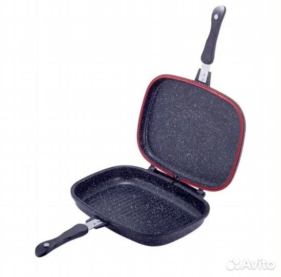 Сковорода гриль двойная