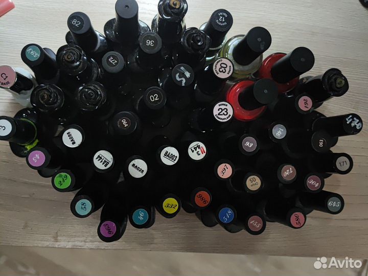 Набор гель лаков бу