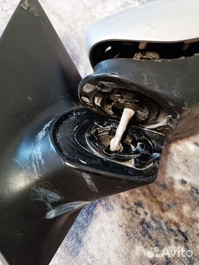 Боковое левое зеркало на киа рио 3