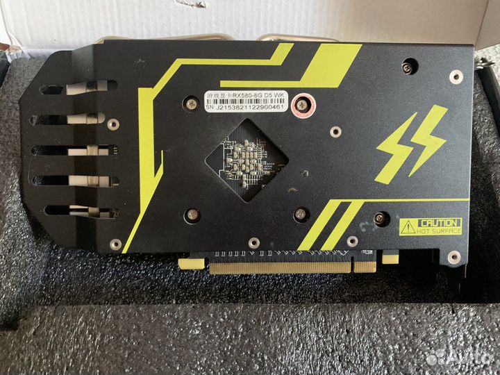 Видеокарта slmz RX580