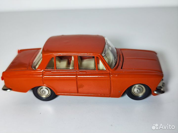 Модель Москвич 412, СССР, оранж, А2, без ми, 1:43