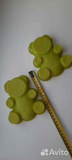 Силиконовая форма Медведь Валера