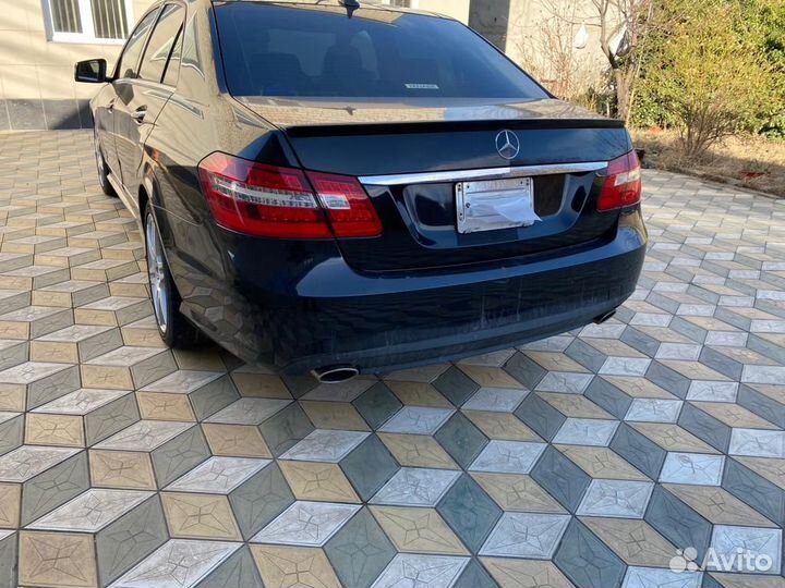 Задний бампер на Mercedes W212 E-класс