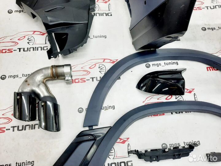 Обвес BMW X6 G06 стиль Х6 М F96 + крышки и решетка