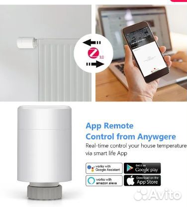 Термостат радиатора Zigbee, контроллер температуры