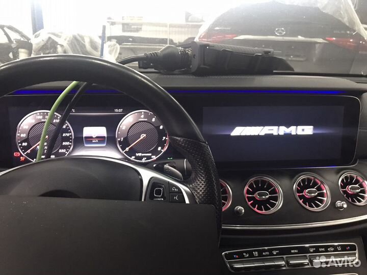 Щиток под 6.3 амг mercedes w213