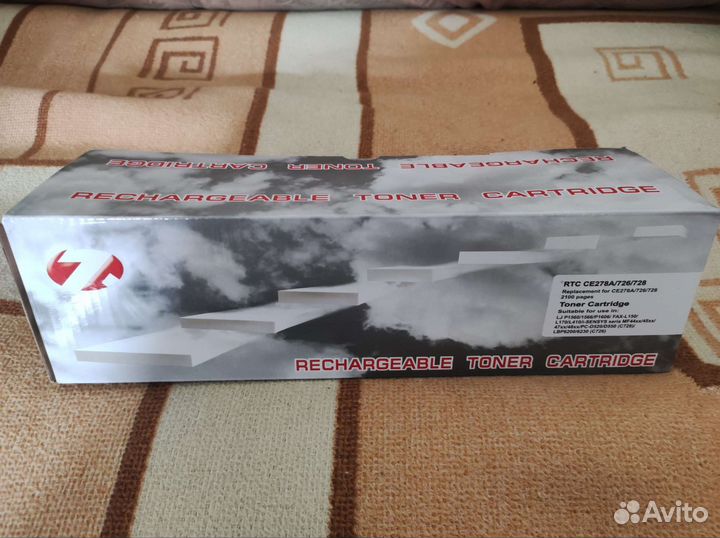 Продаю картридж для принтера RTC CE278A