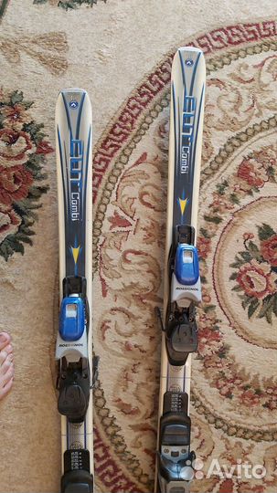 Лыжи Rossingroll, горнолыжные ботинки