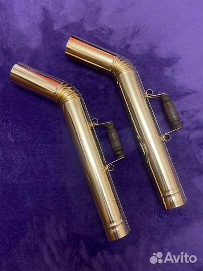 Труба на самовар латунь
