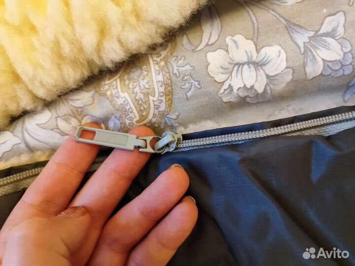 Конверт в коляску из овчины