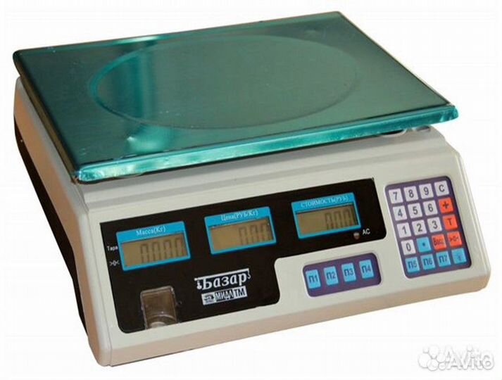 Весы торговые форт-Т 586 (15, 2) LCD Азимут