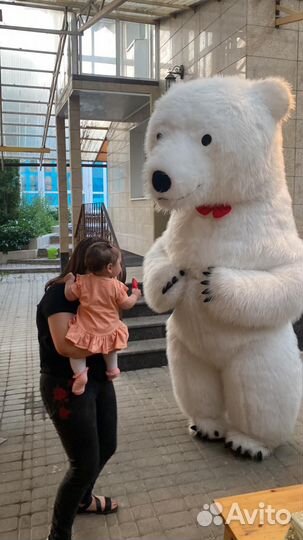 Ростовой белый мишка