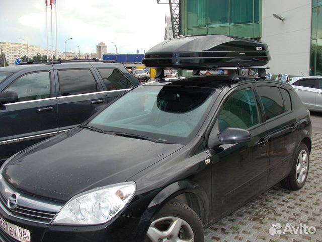 Автомобильный бокс "Magnum 420" для Opel Astra H