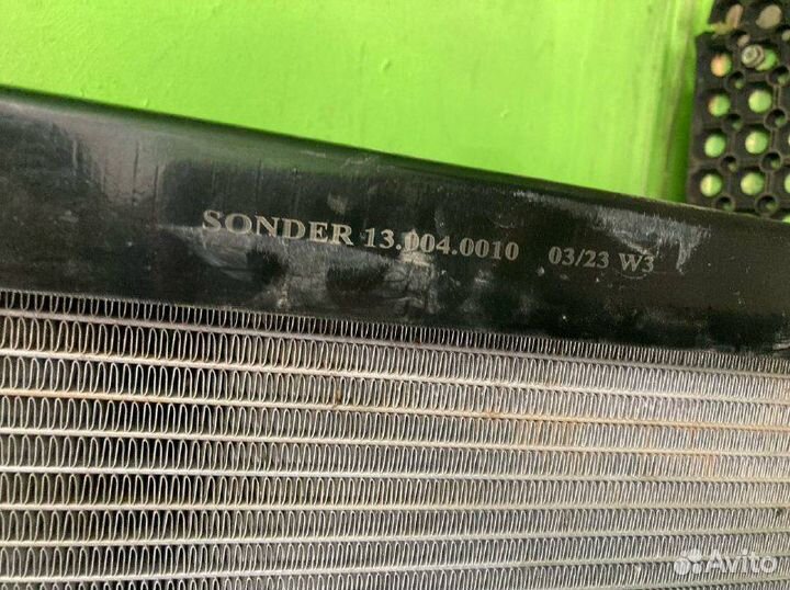 Радиатор системы охлаждения MAN TGA