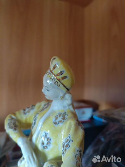 Статуэтка лебёдушка, СССР, склейка