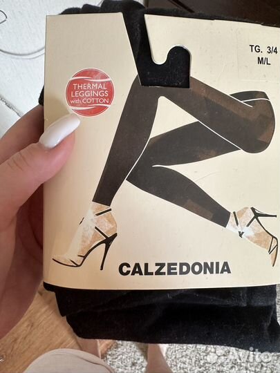 Лосины с начесом calzedonia