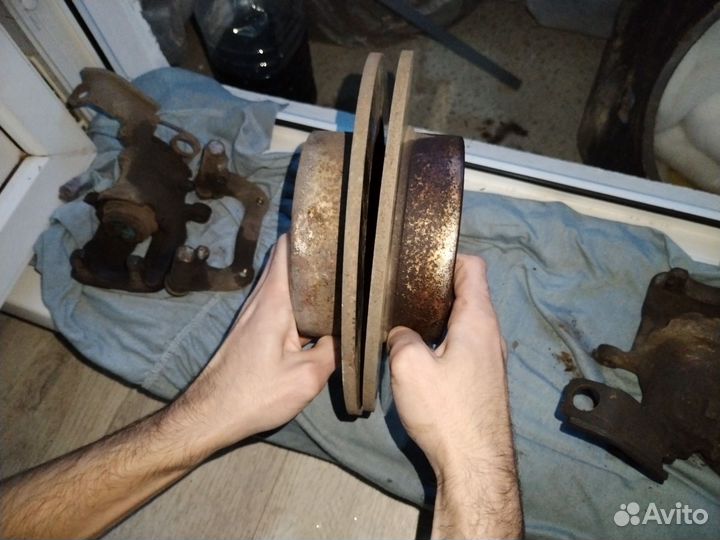 Задние тормоза аккорд 7