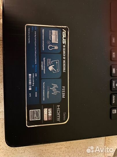 Ноутбук asus F553M