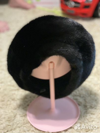 Берет женский норковый