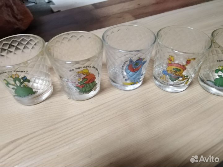 Пивные бокалы, рюмки