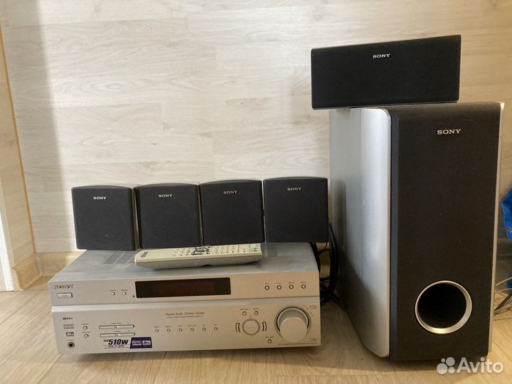 Домашний кинотеатр sony аудиосистема с 6 колонками