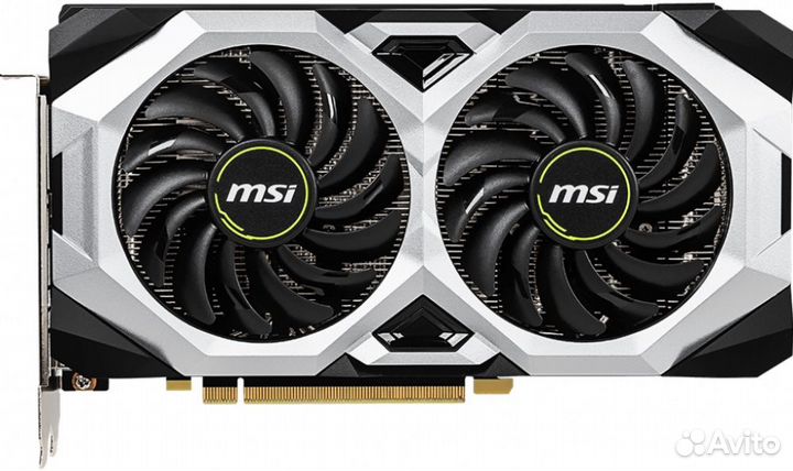 Видеокарта MSI GeForce RTX 2060 ventus OC 6G, RTX